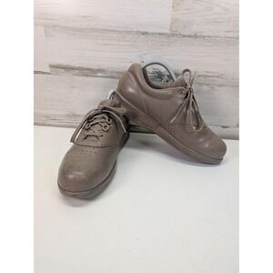 SAS Free Time Shoes Womens‎ Size 8.5 Taupe Leather Walking Made in USA Tripad